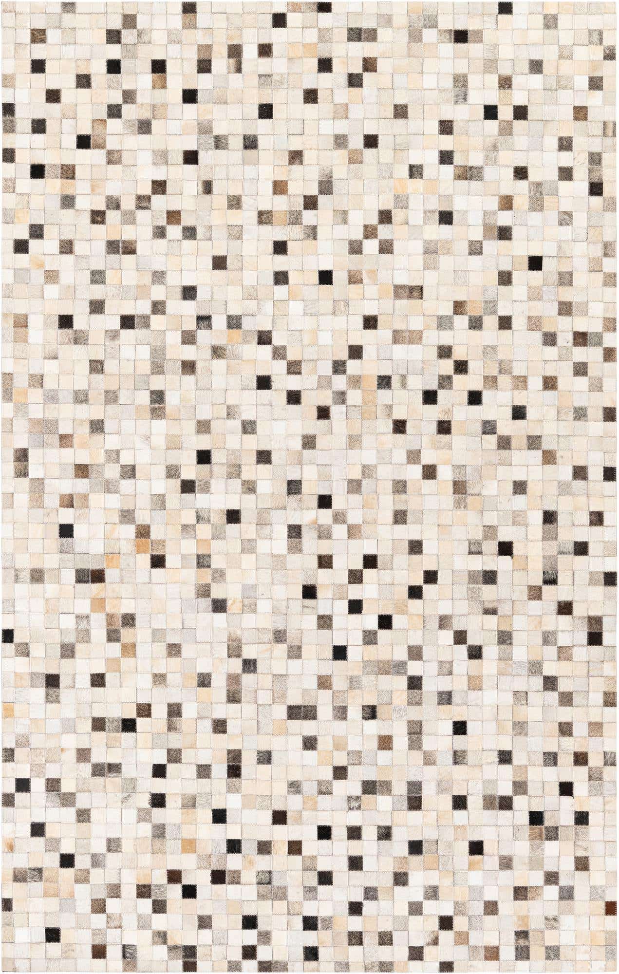 5' x 8' Cowhide Stocks Rug