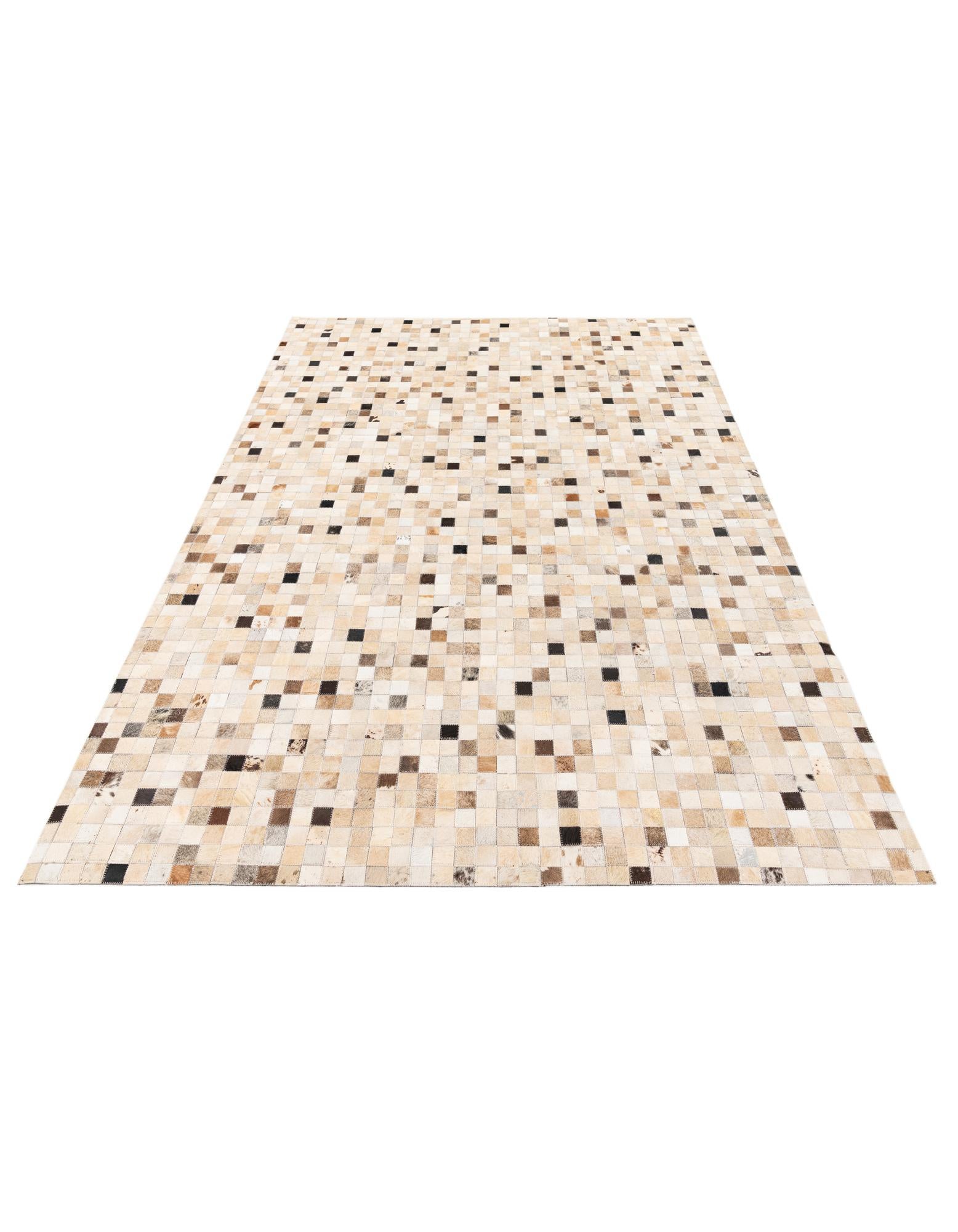 5' 3 x 7' 7 Cowhide Stocks Rug