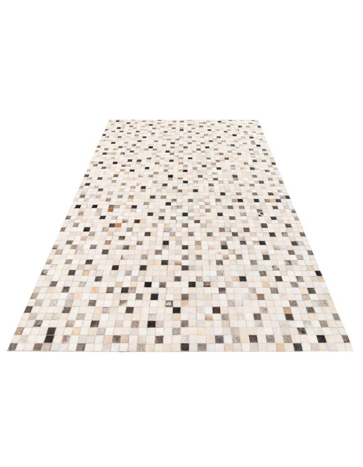 Detail image of 5' x 7' 11 Cowhide Stocks Rug