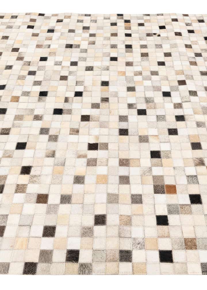 5' x 7' 11 Cowhide Stocks Rug