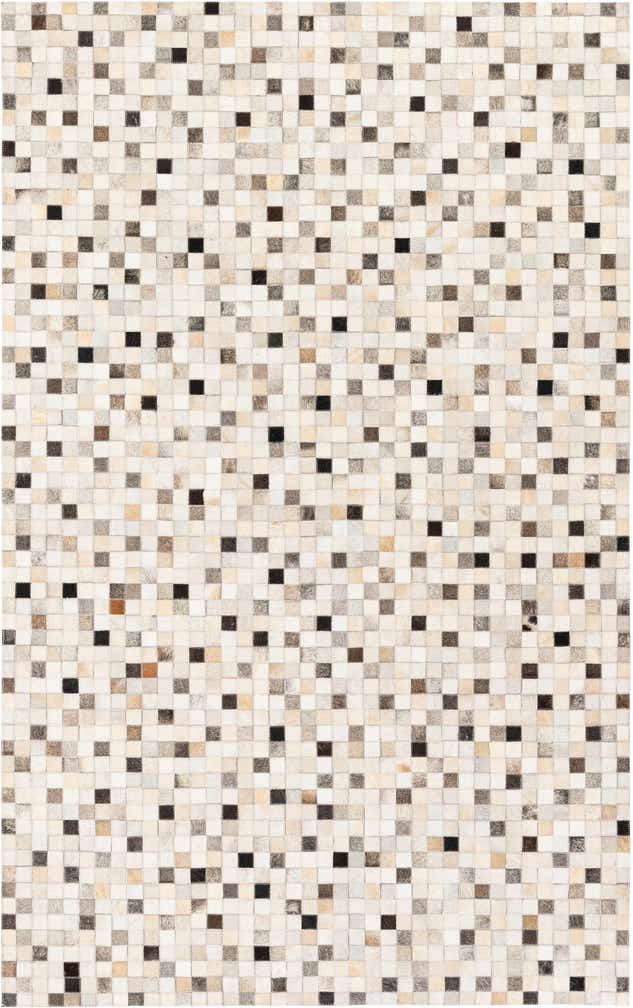 5' x 7' 11 Cowhide Stocks Rug