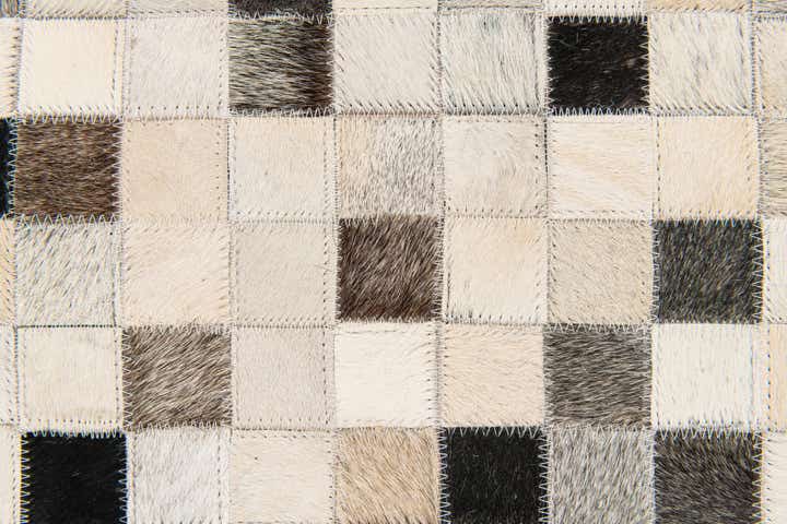 5' 1 x 8' 1 Cowhide Stocks Rug