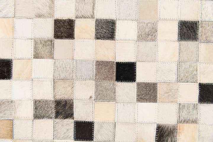 5' 1 x 8' 1 Cowhide Stocks Rug