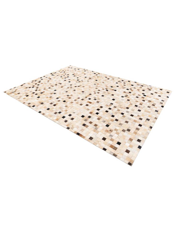 Detail image of 5' 4 x 7' 7 Cowhide Stocks Rug