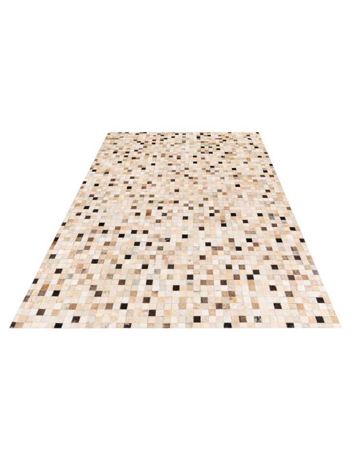 5' 4 x 7' 7 Cowhide Stocks Rug