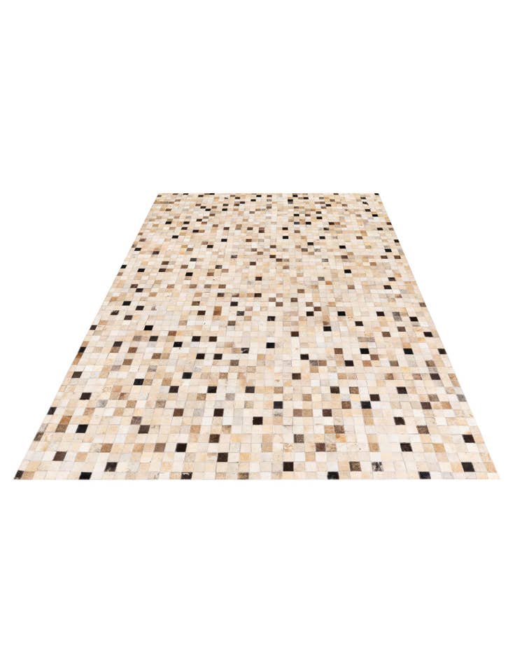 Detail image of 5' 4 x 7' 7 Cowhide Stocks Rug