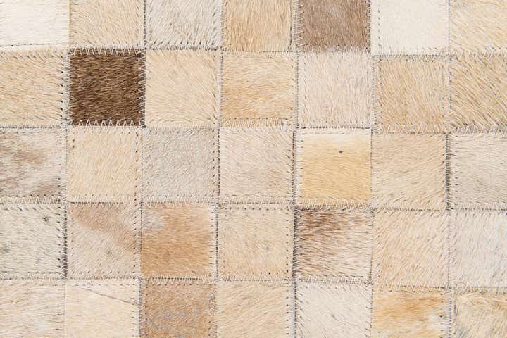 5' 4 x 7' 7 Cowhide Stocks Rug