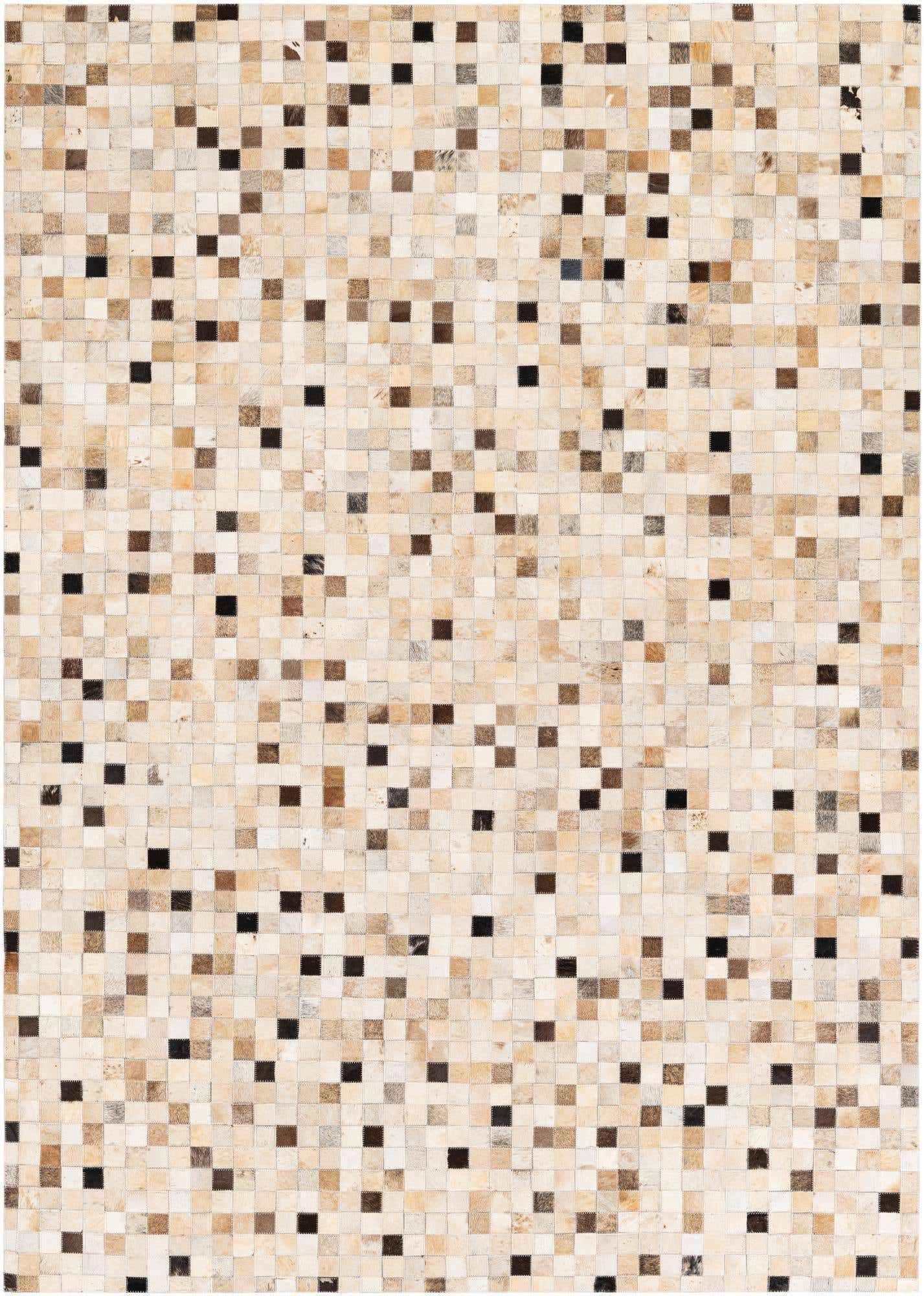 5' 4 x 7' 7 Cowhide Stocks Rug