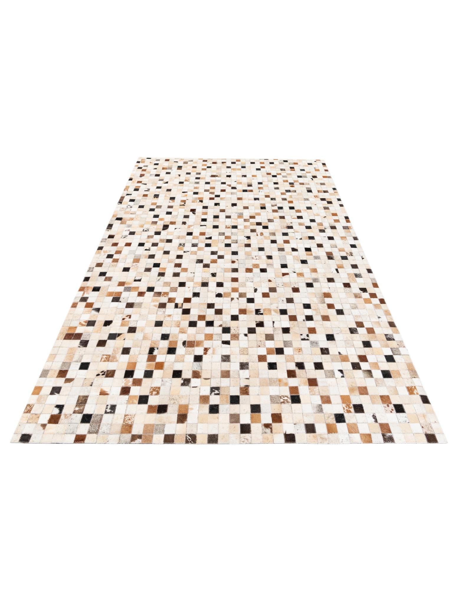 5' 2 x 8' Cowhide Stocks Rug
