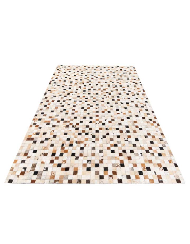 5' 2 x 8' Cowhide Stocks Rug