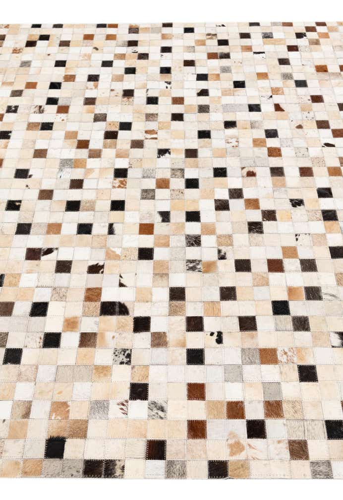5' 2 x 8' Cowhide Stocks Rug