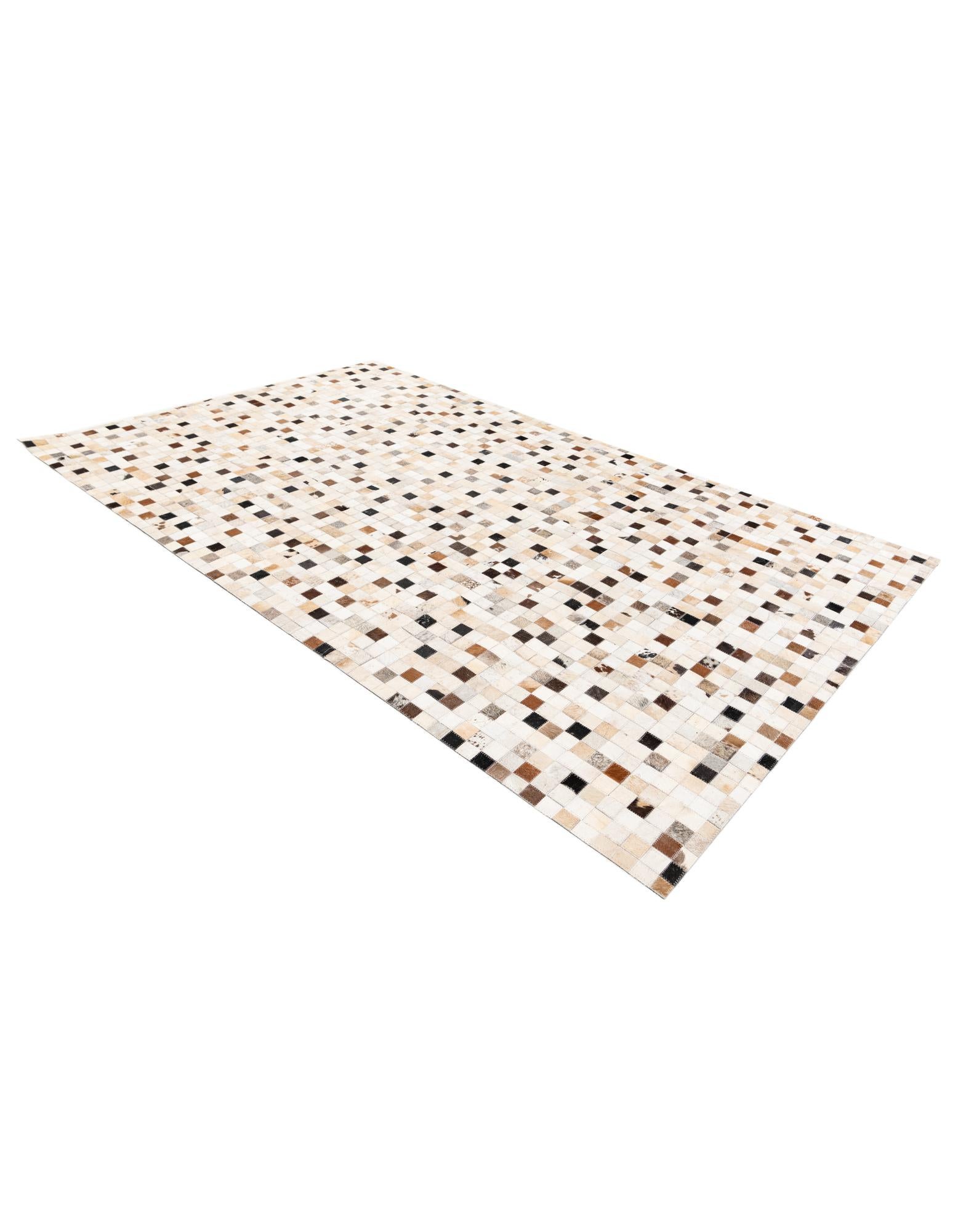 5' x 8' Cowhide Stocks Rug