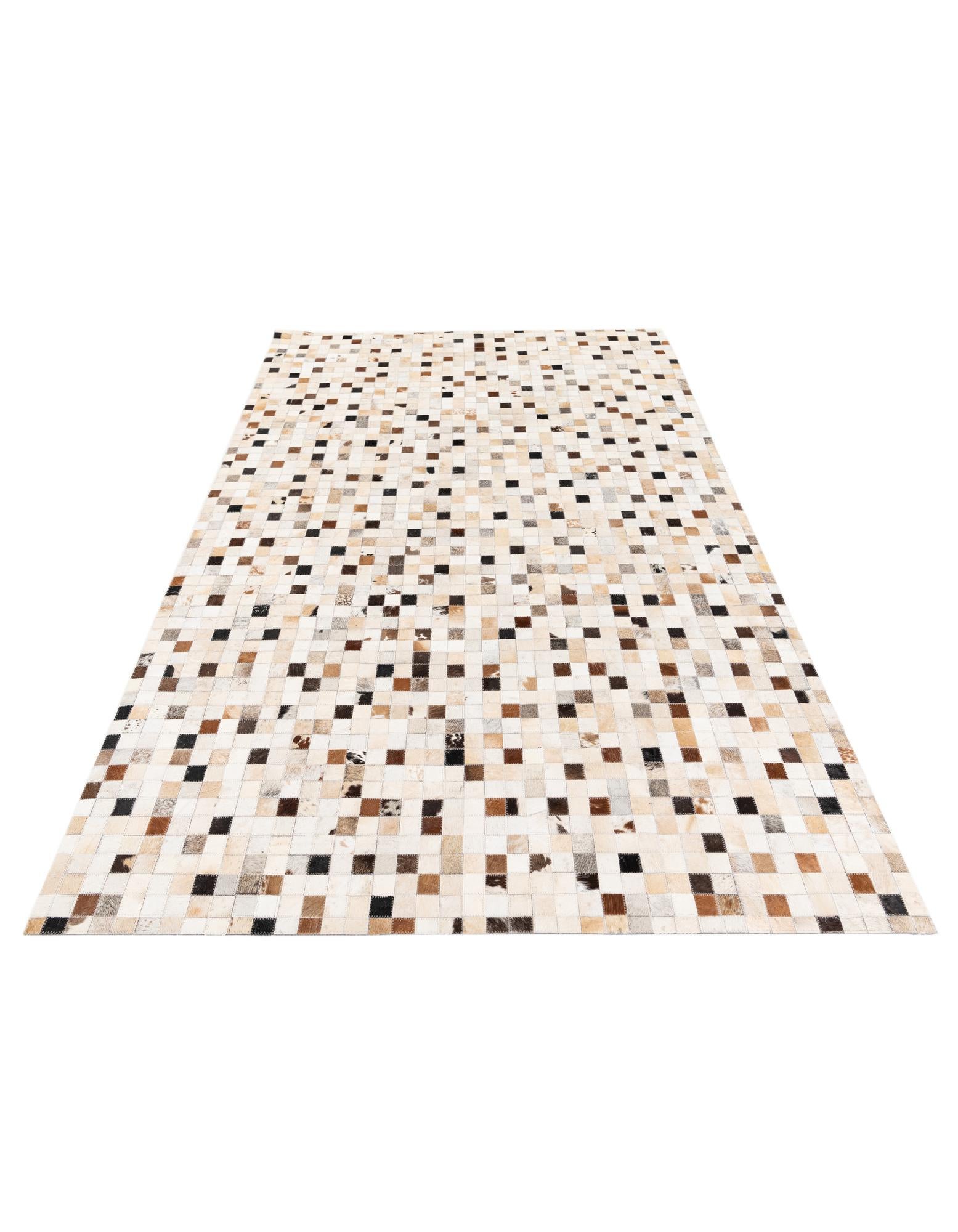 5' x 8' Cowhide Stocks Rug