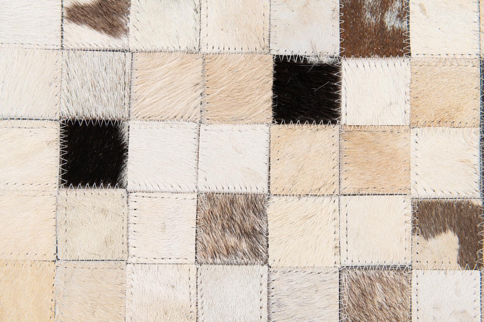 5' x 8' Cowhide Stocks Rug