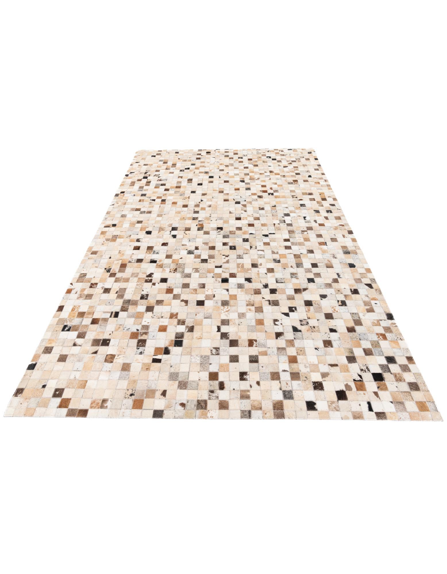5' 1 x 8' Cowhide Stocks Rug