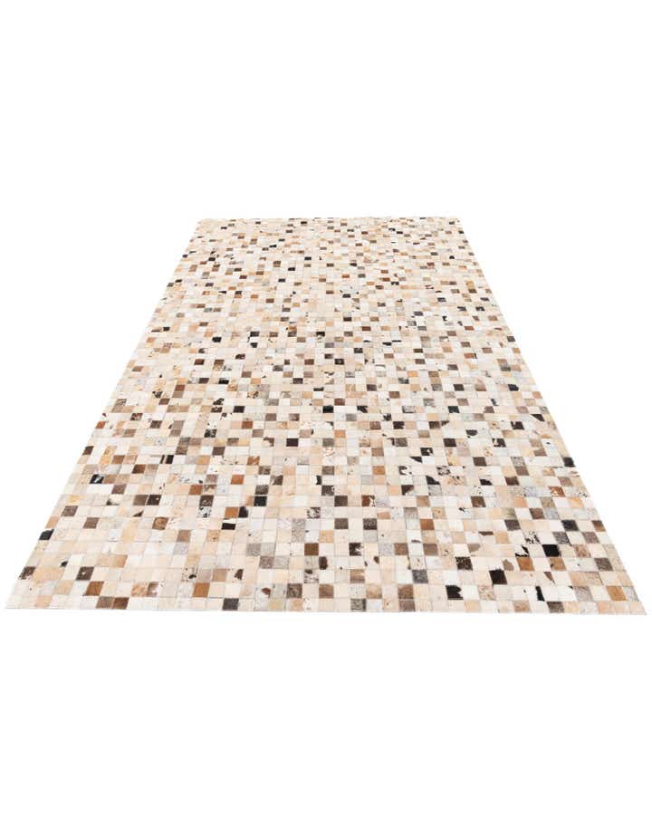 5' 1 x 8' Cowhide Stocks Rug