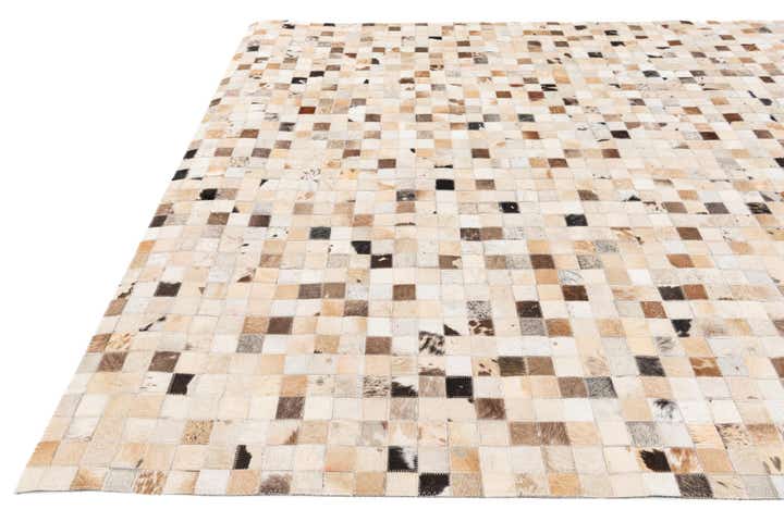 5' 1 x 8' Cowhide Stocks Rug