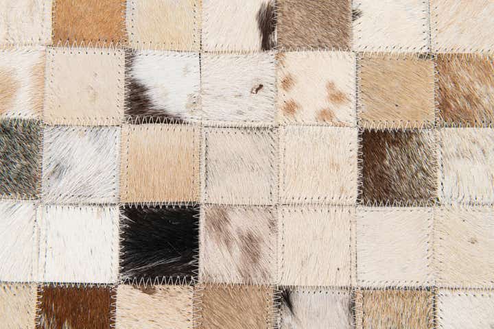 5' 1 x 8' Cowhide Stocks Rug
