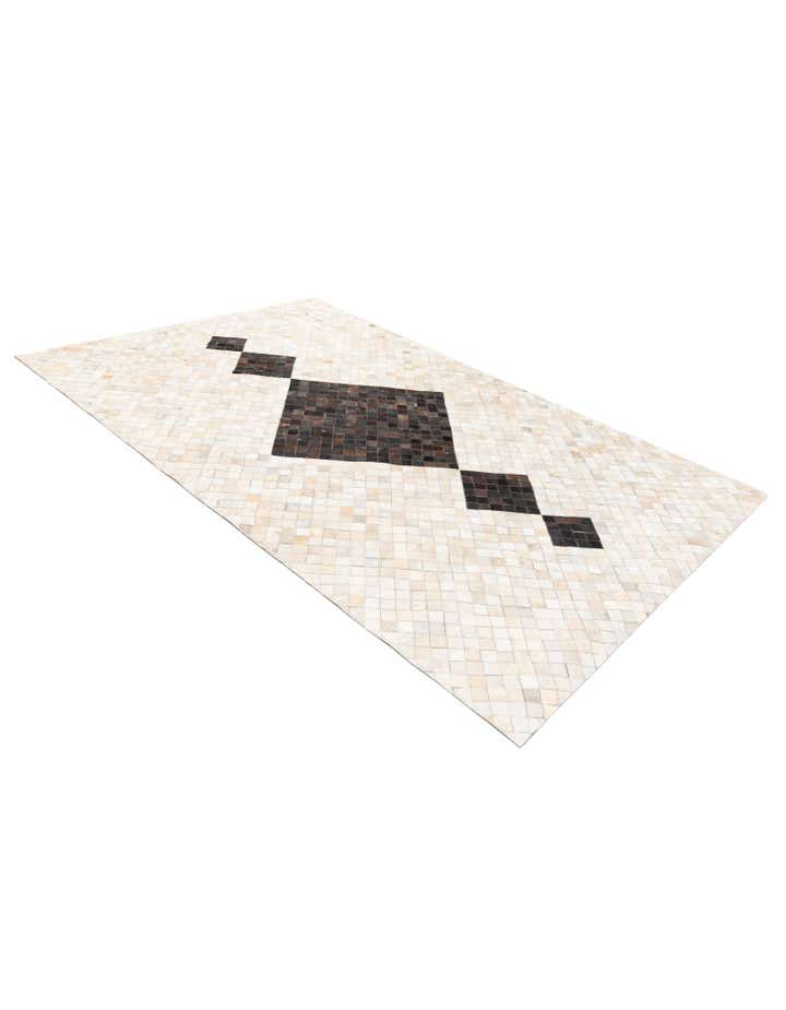 5' x 7' 11 Cowhide Stocks Rug