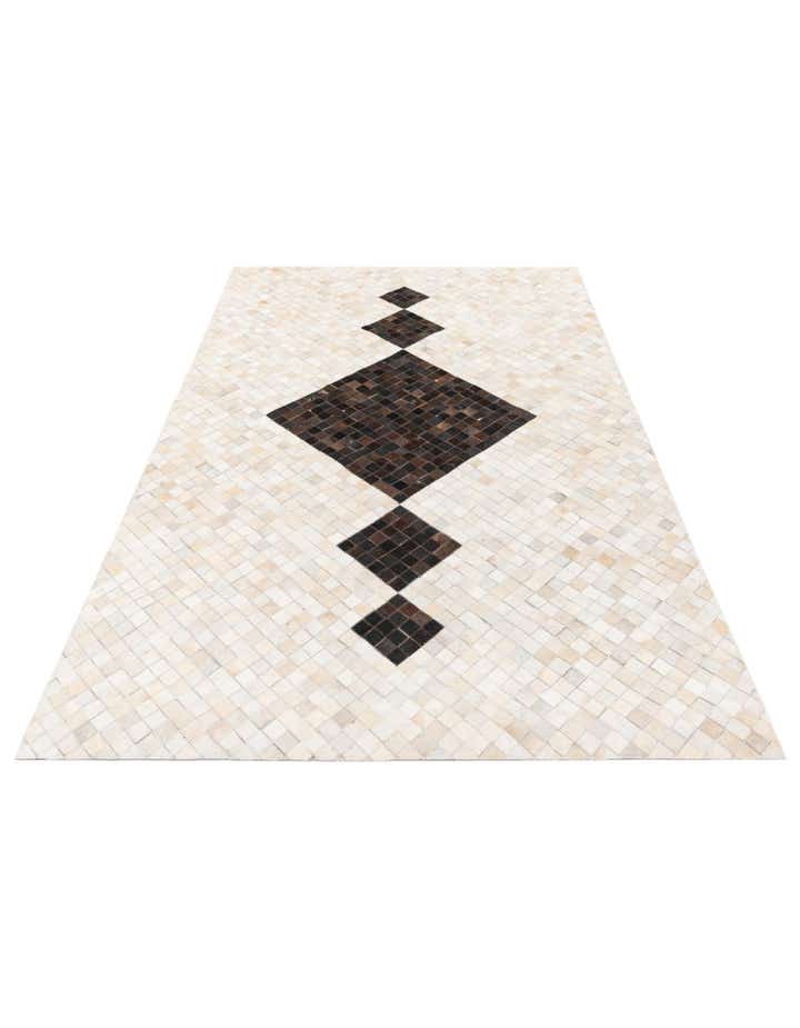 5' x 7' 11 Cowhide Stocks Rug