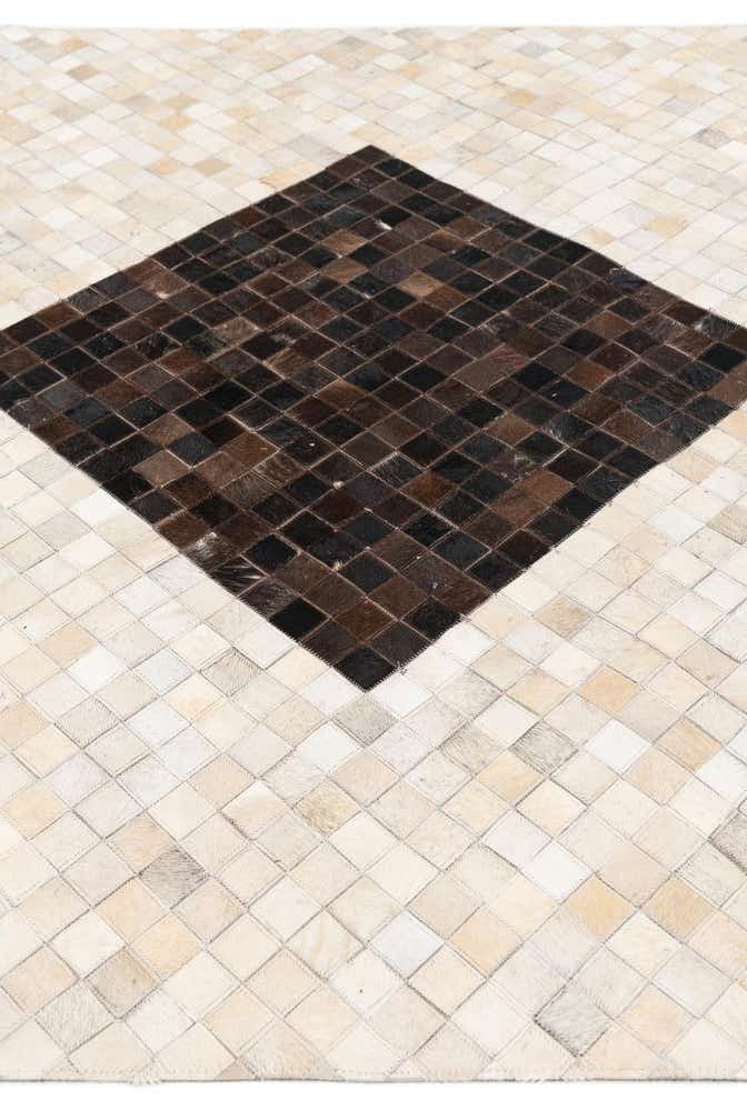 5' x 7' 11 Cowhide Stocks Rug