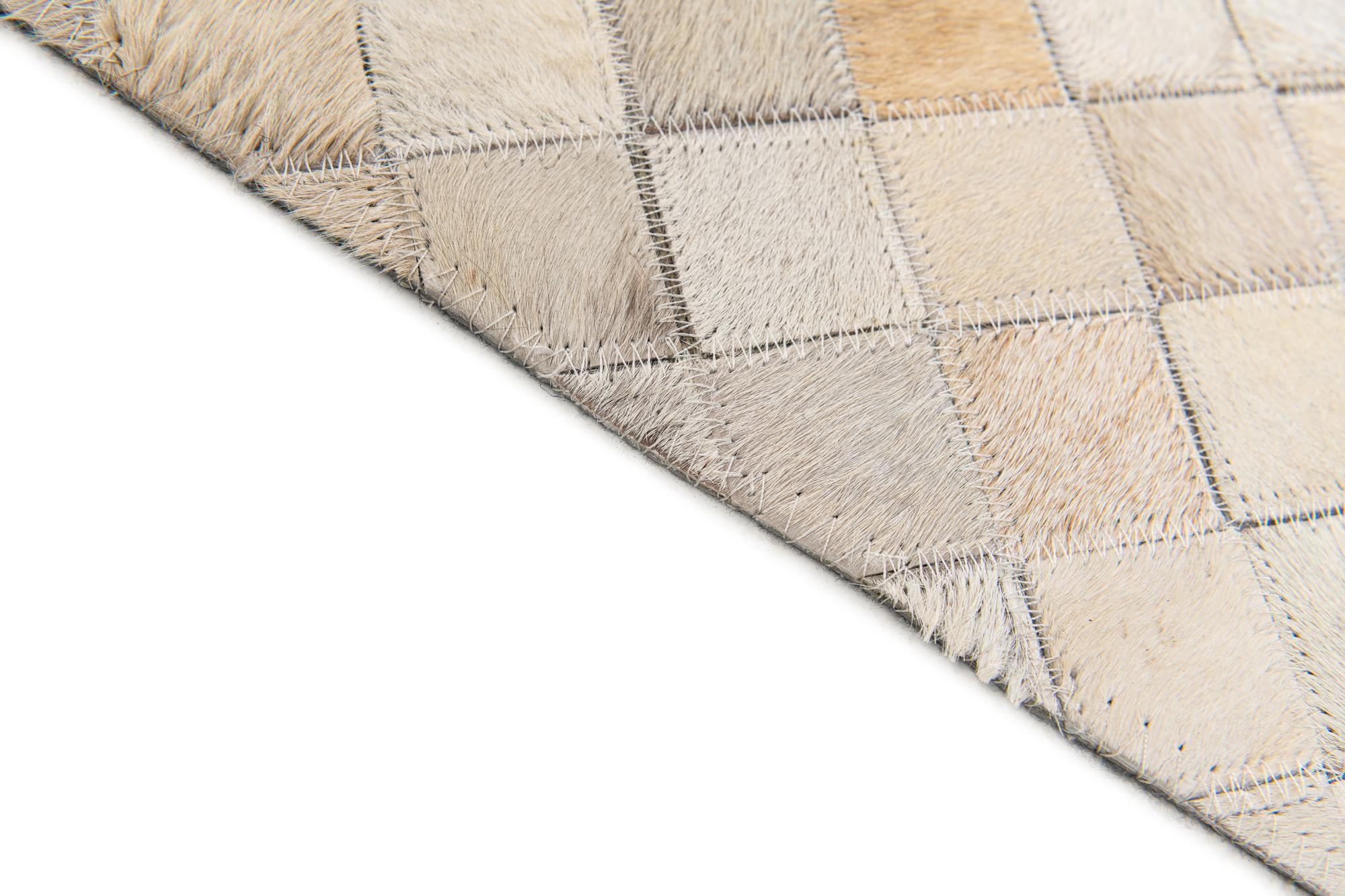 5' x 7' 11 Cowhide Stocks Rug