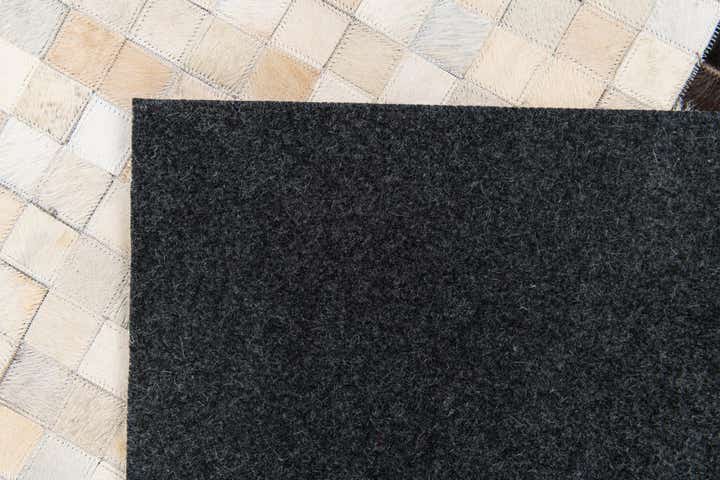 5' x 7' 11 Cowhide Stocks Rug