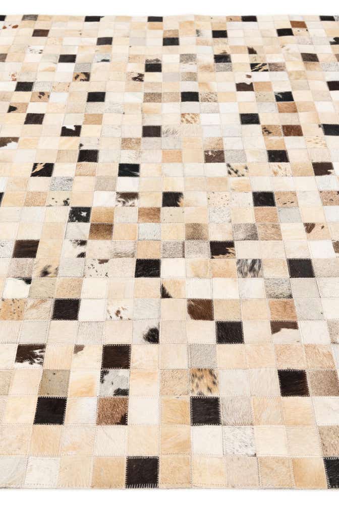 5' x 7' 11 Cowhide Stocks Rug