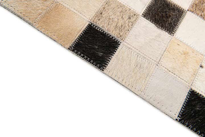 5' x 7' 11 Cowhide Stocks Rug