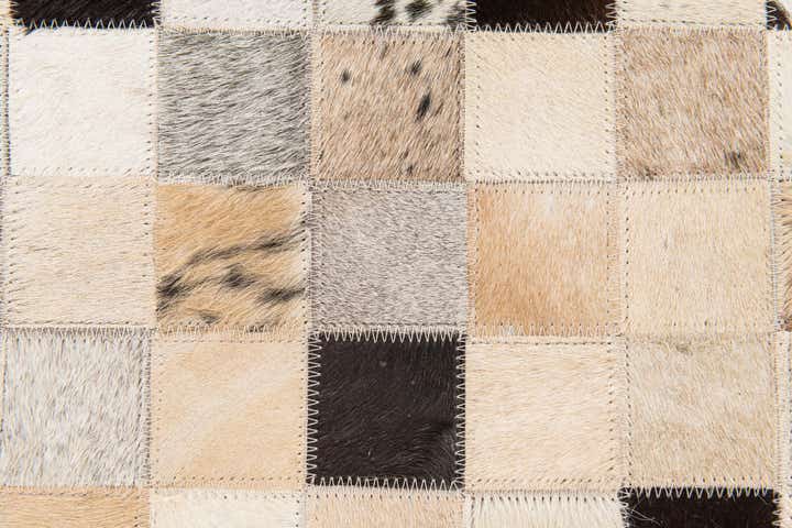 5' x 7' 11 Cowhide Stocks Rug