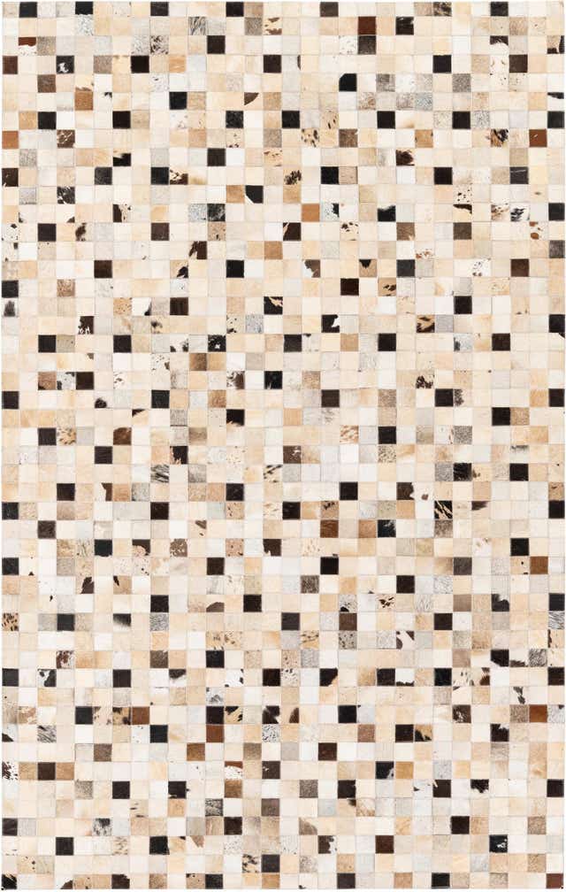 5' x 7' 11 Cowhide Stocks Rug