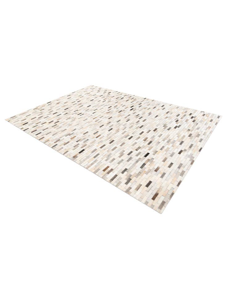 Detail image of 5' 8 x 7' 10 Cowhide Stocks Rug