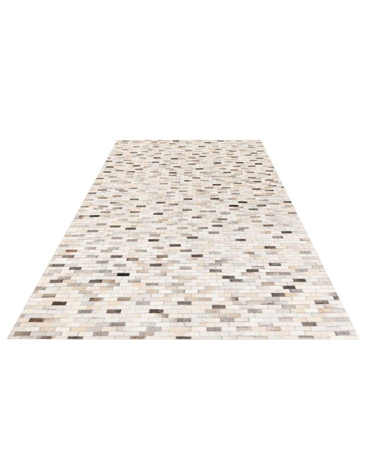 Detail image of 5' 8 x 7' 10 Cowhide Stocks Rug