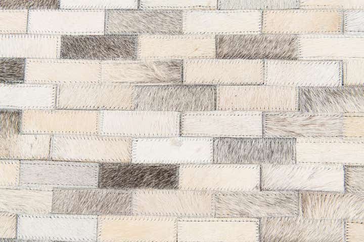 5' 8 x 7' 10 Cowhide Stocks Rug