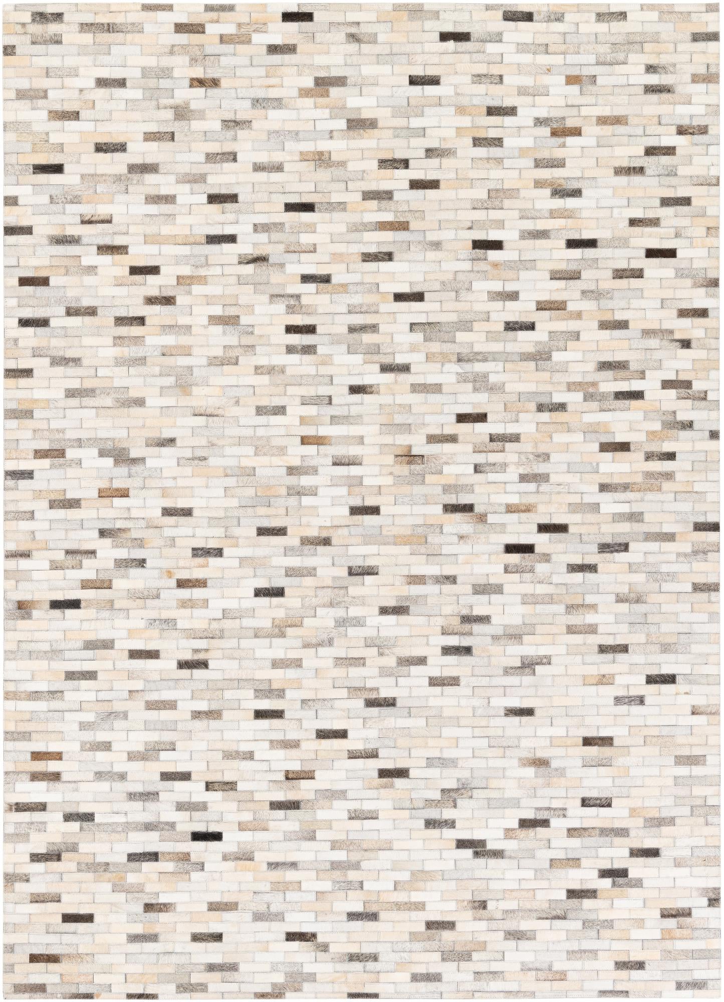 5' 8 x 7' 10 Cowhide Stocks Rug