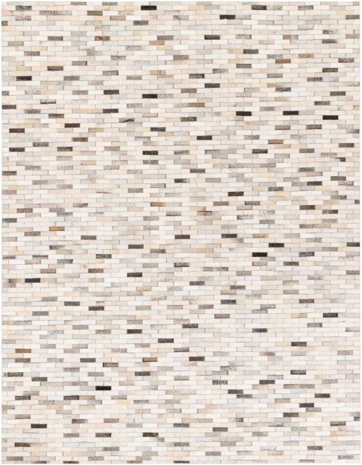Detail image of 5' 8 x 7' 10 Cowhide Stocks Rug
