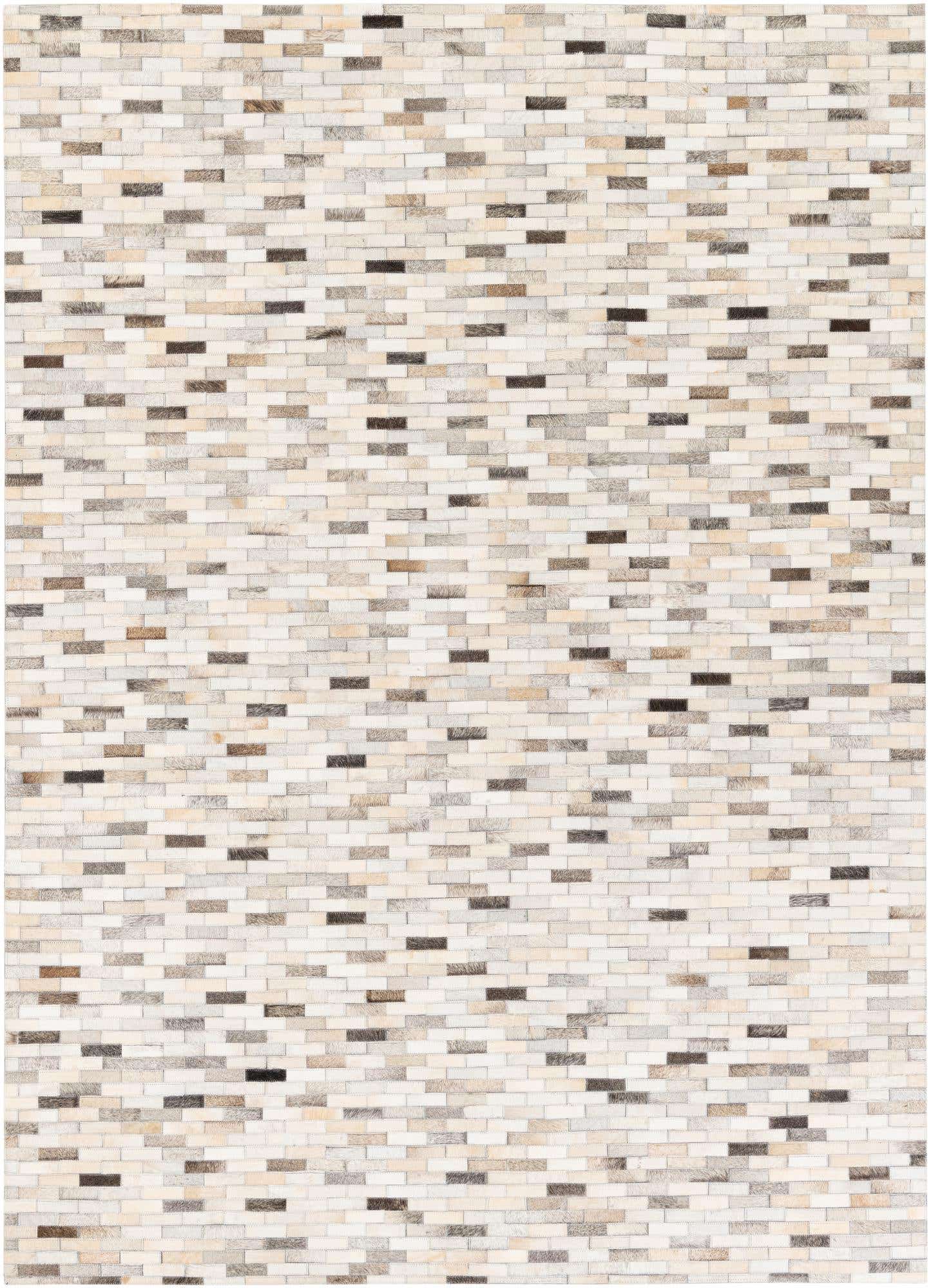5' 8 x 7' 10 Cowhide Stocks Rug