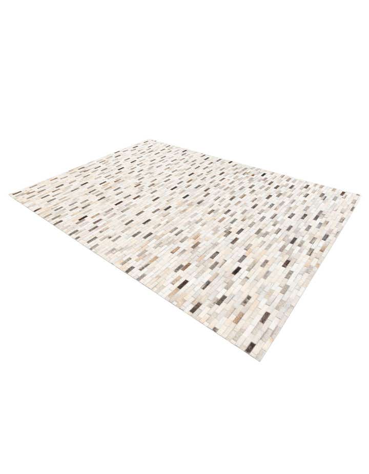 5' 9 x 7' 11 Cowhide Stocks Rug