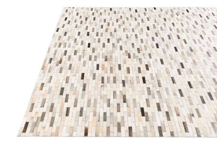 5' 9 x 7' 11 Cowhide Stocks Rug