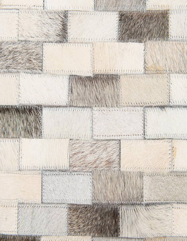 Detail image of 5' 9 x 7' 11 Cowhide Stocks Rug