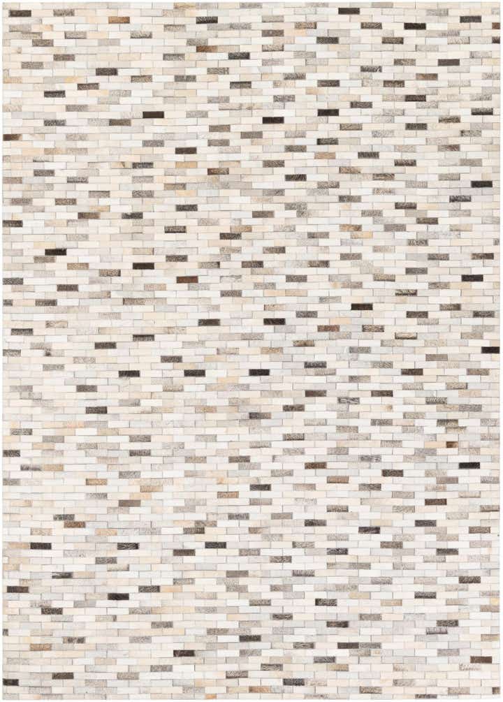 5' 9 x 7' 11 Cowhide Stocks Rug