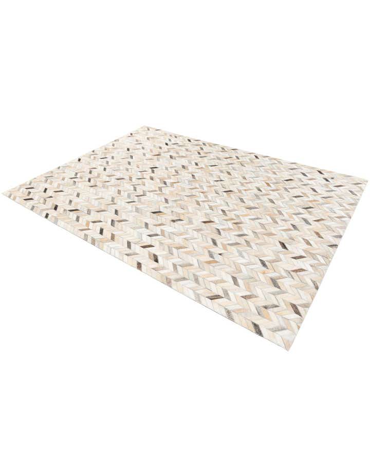5' 9 x 7' 11 Cowhide Stocks Rug
