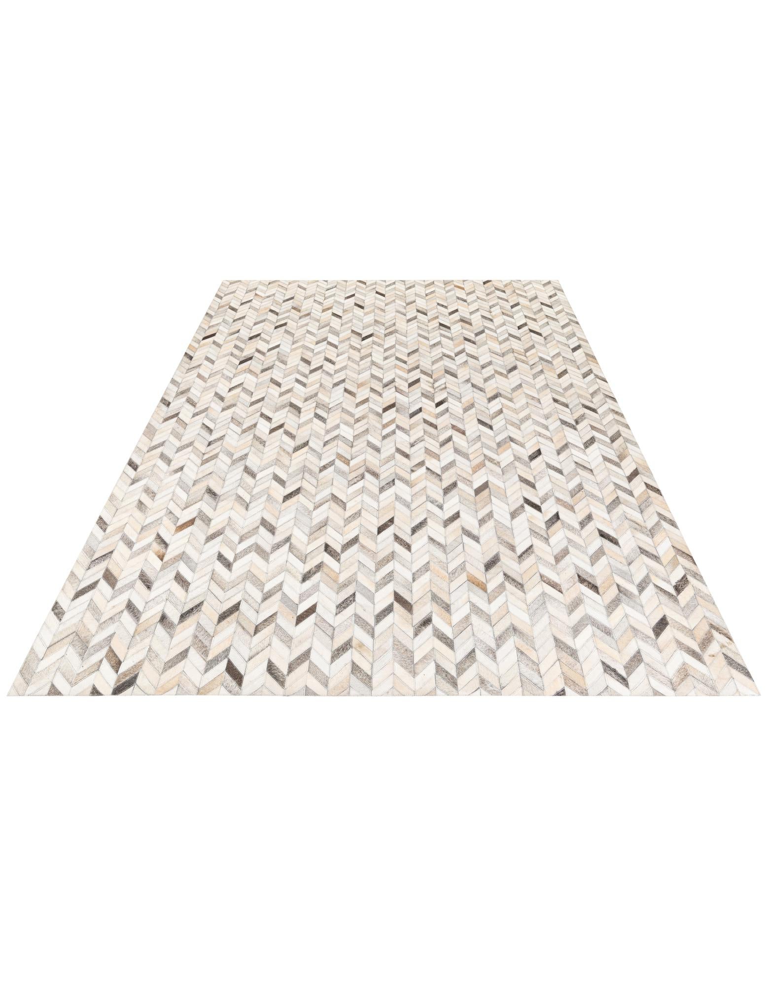 5' 9 x 8' 1 Cowhide Stocks Rug