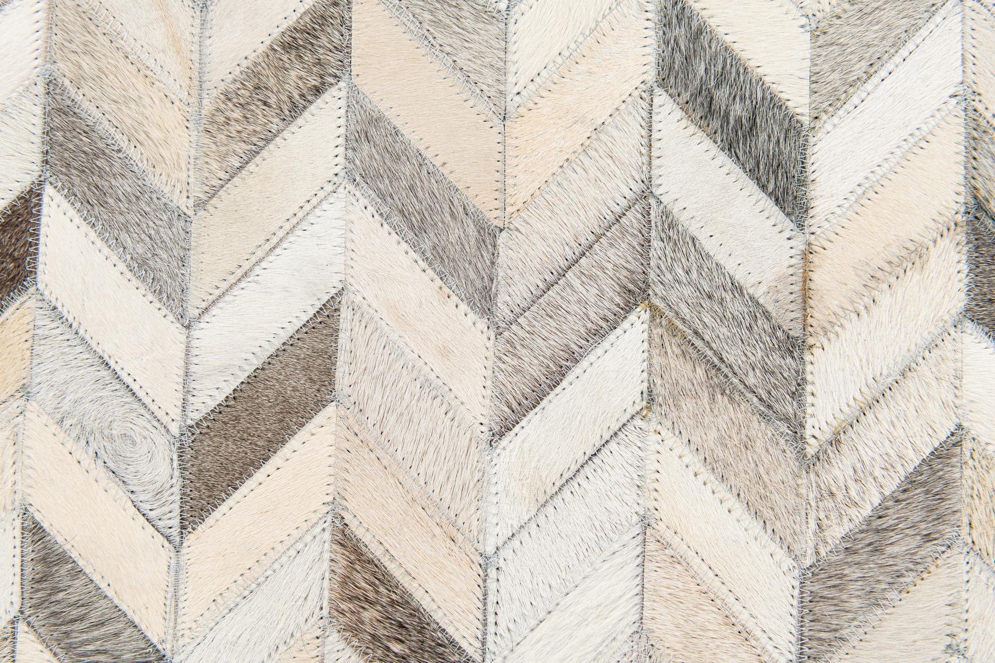 5' 9 x 8' 1 Cowhide Stocks Rug