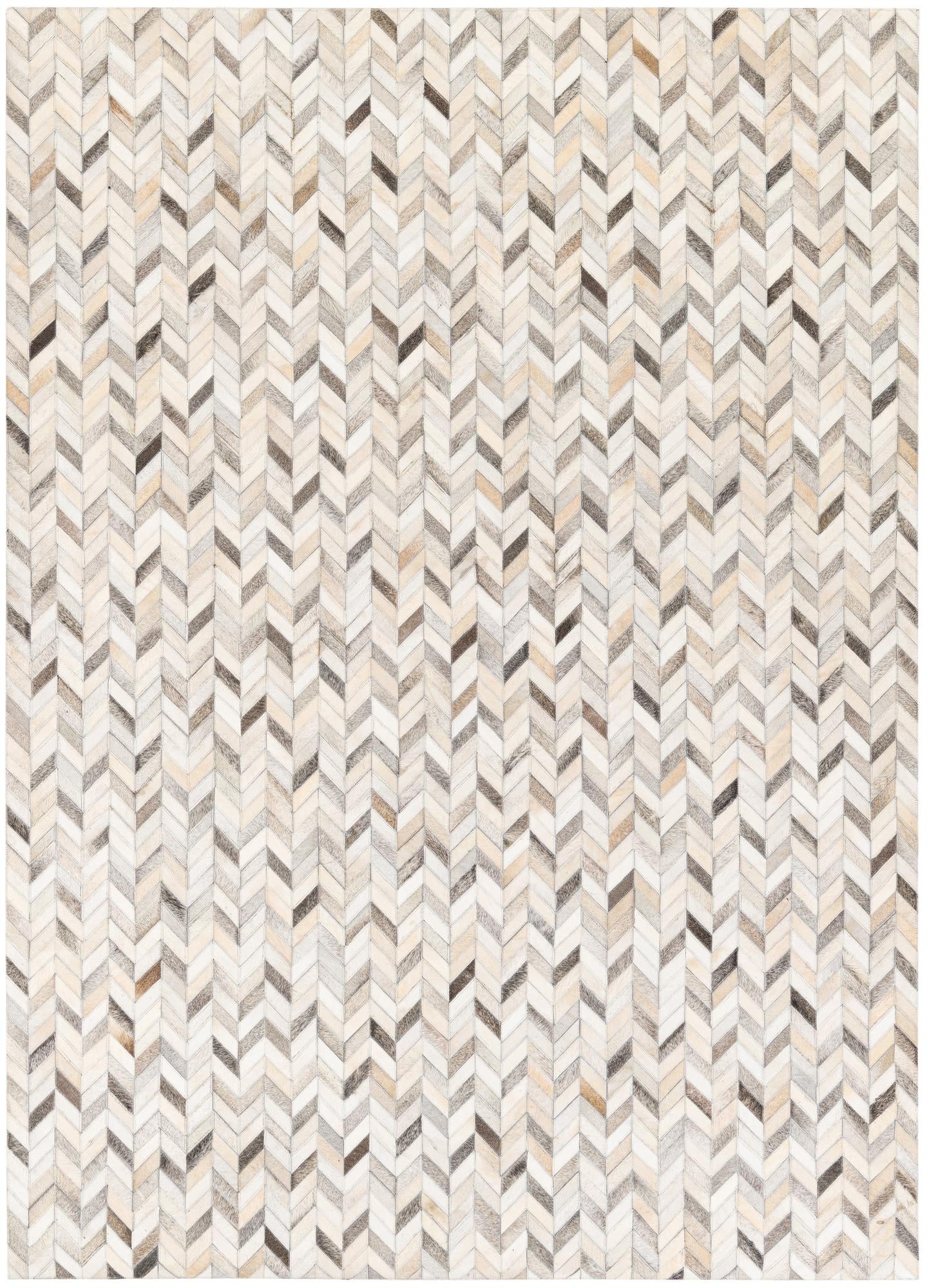 5' 9 x 8' 1 Cowhide Stocks Rug