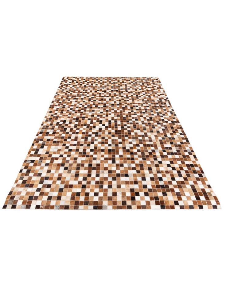 Detail image of 5' 9 x 7' 11 Cowhide Stocks Rug