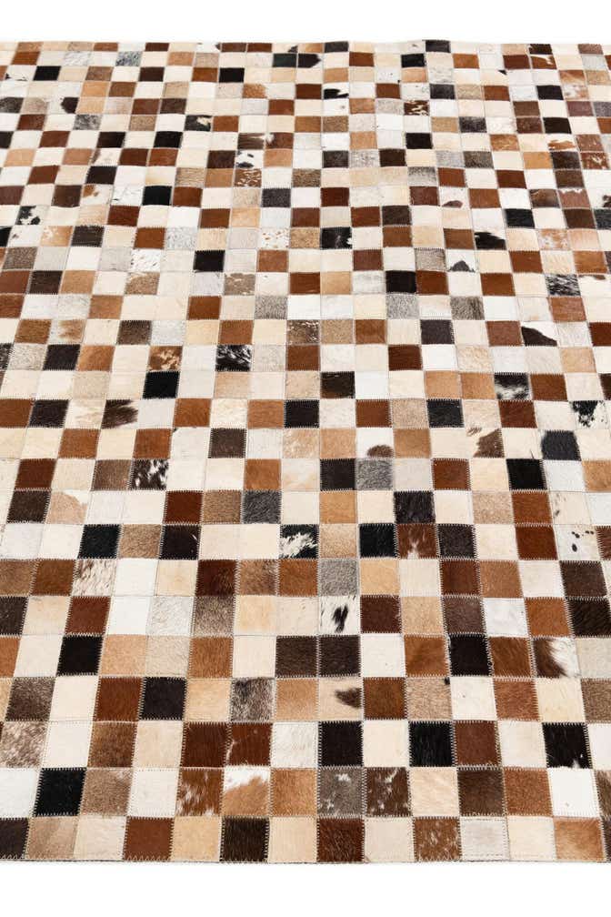 5' 1 x 7' 9 Cowhide Stocks Rug