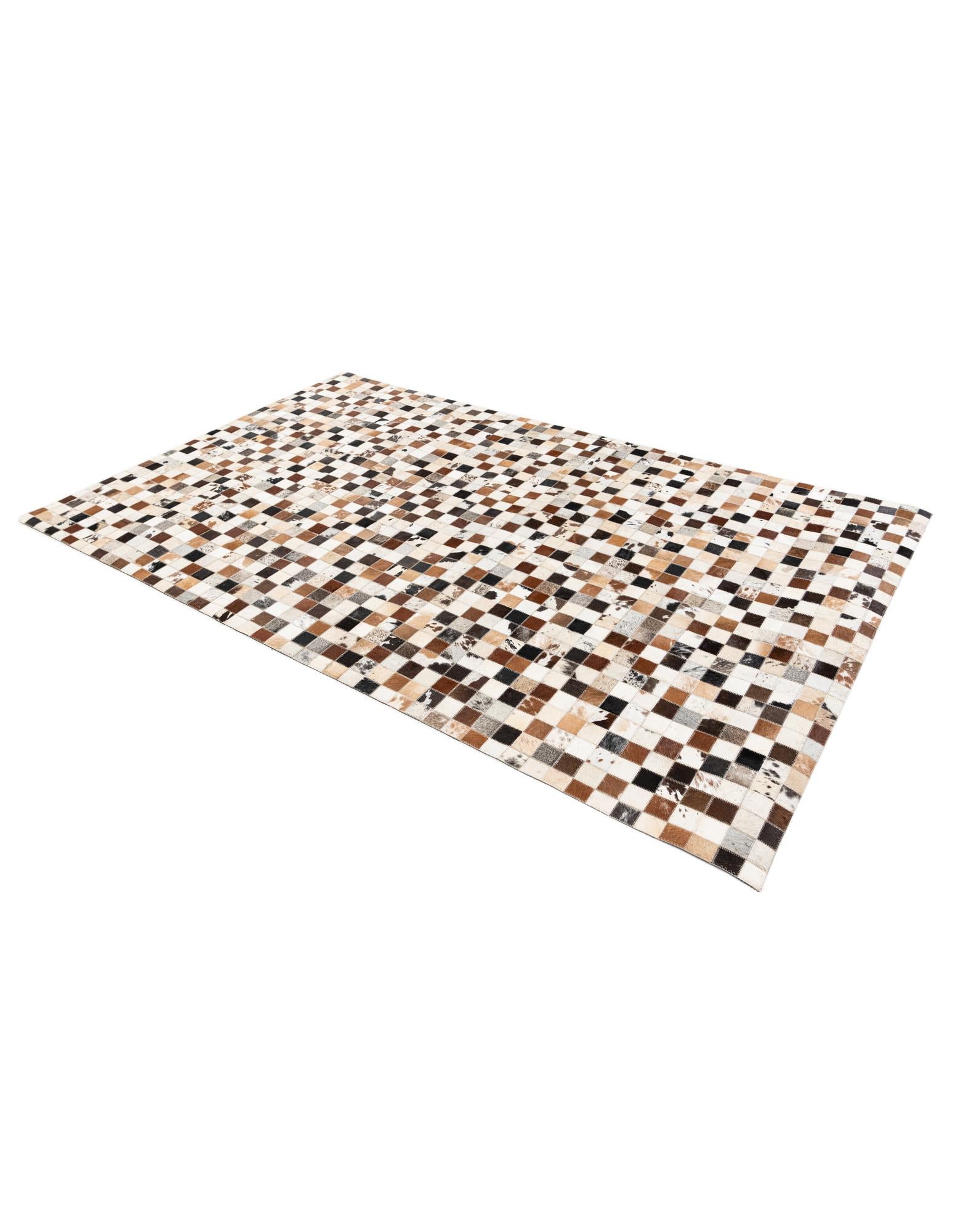 5' x 7' 11 Cowhide Stocks Rug