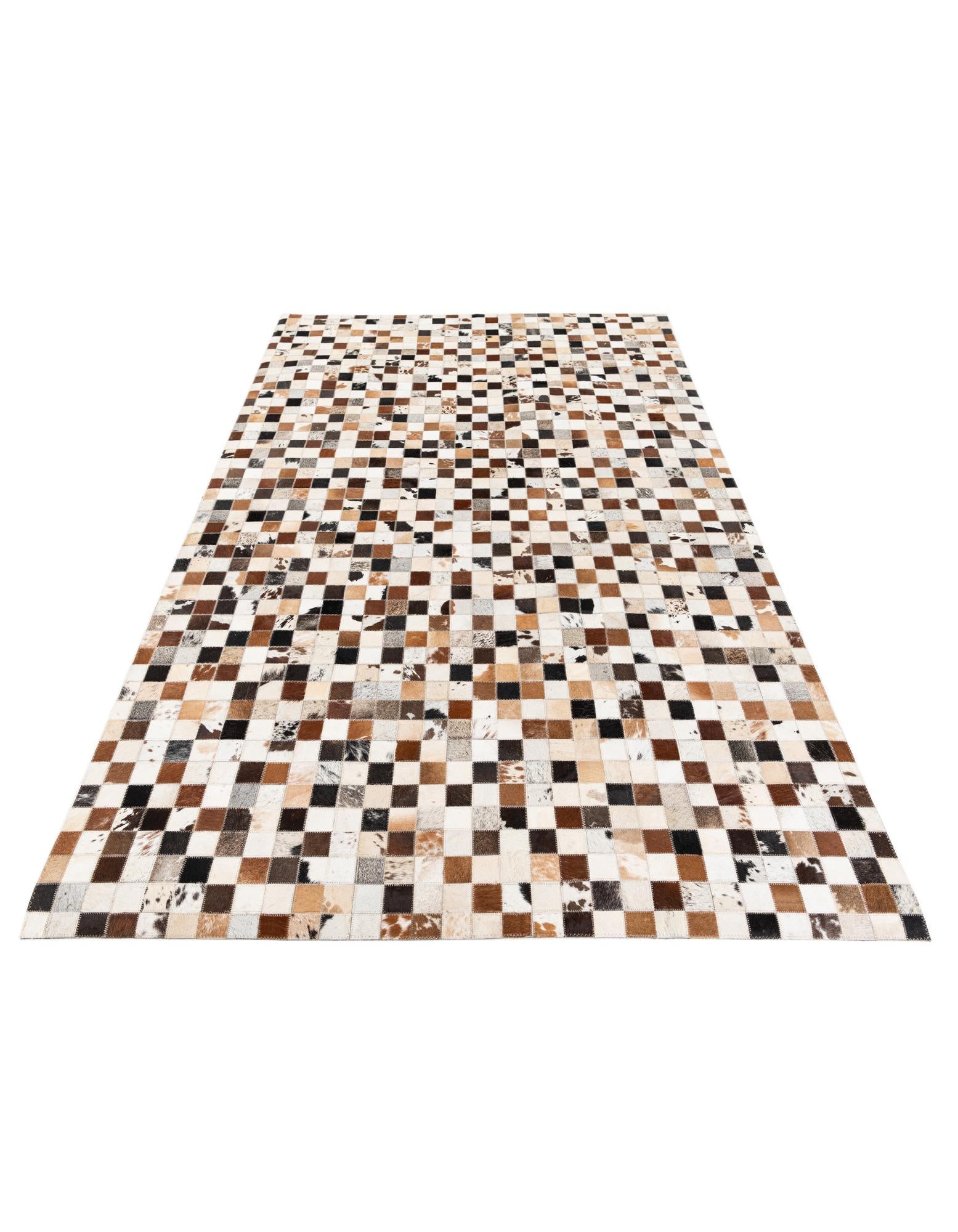 5' x 7' 11 Cowhide Stocks Rug