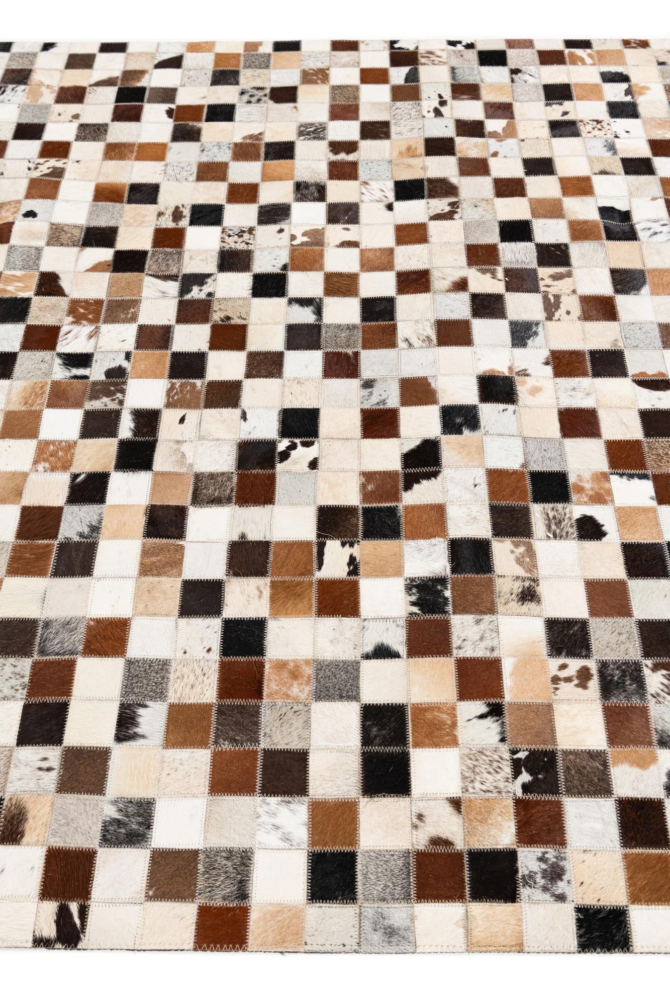 5' x 7' 11 Cowhide Stocks Rug